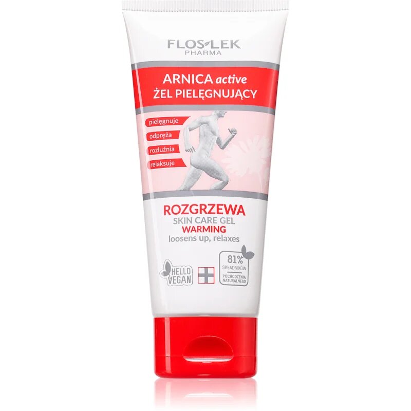 FlosLek Pharma Arnica Active krema za telo z grelnim učinkom 100 ml