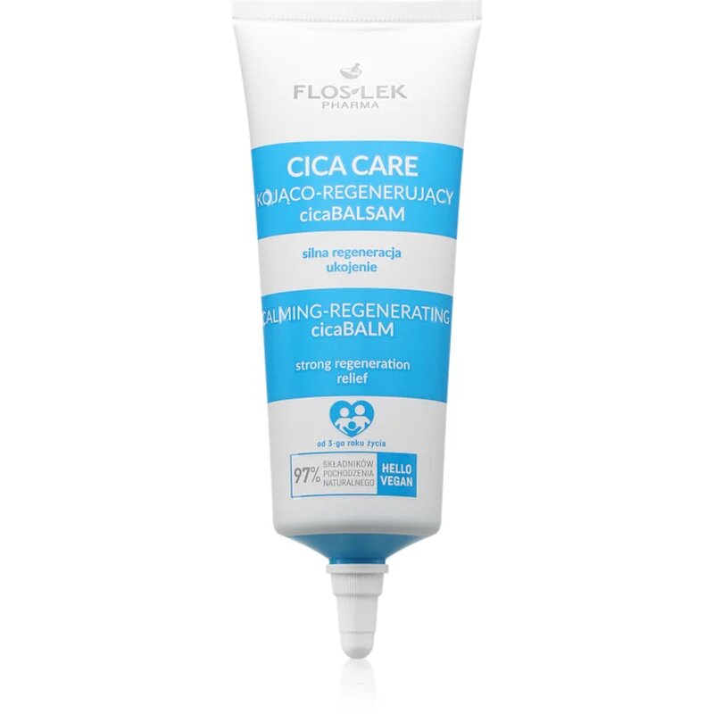 FlosLek Pharma Cica Care Calming-Regenerating CicaBalm pomirjajoči balzam za suho in občutljivo kožo 60 ml