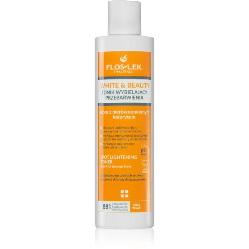FlosLek Pharma White & Beauty tonik proti pigmentnim madežem 225 ml