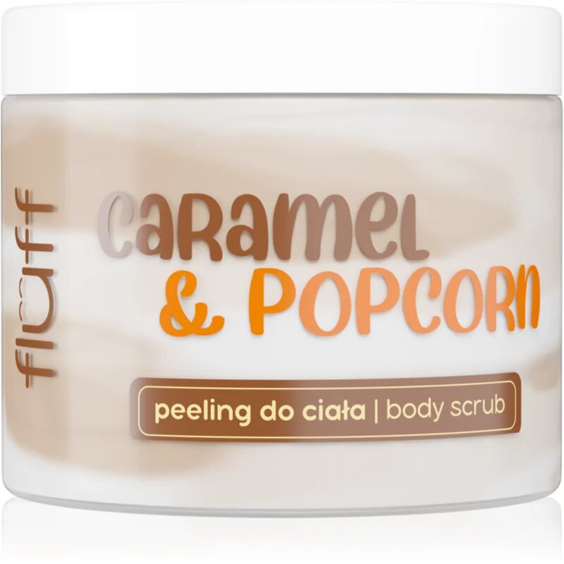 Fluff Caramel & Popcorn piling za telo 160 ml