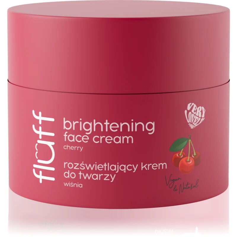 Fluff Cherry krema za posvetljevanje za obraz 50 ml