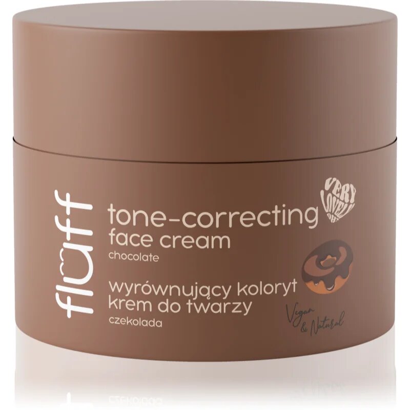 Fluff Chocolate vlažilna dnevna krema za poenotnje tona kože 50 ml