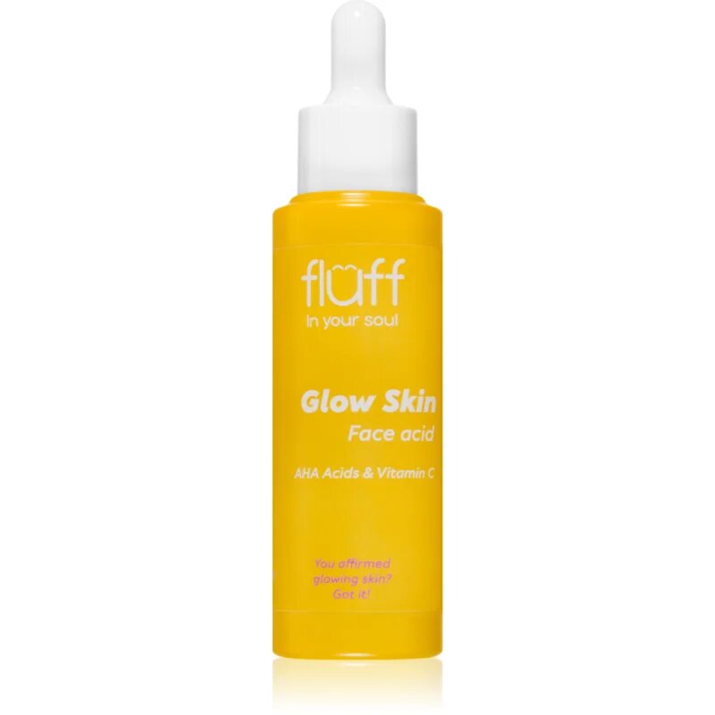 Fluff Glow Skin gladilni piling za obraz z vitaminom C 40 ml