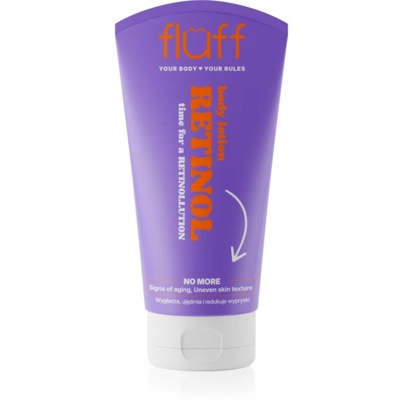 Fluff Retinol pomlajevalni losjon za telo z retinolom 150 ml