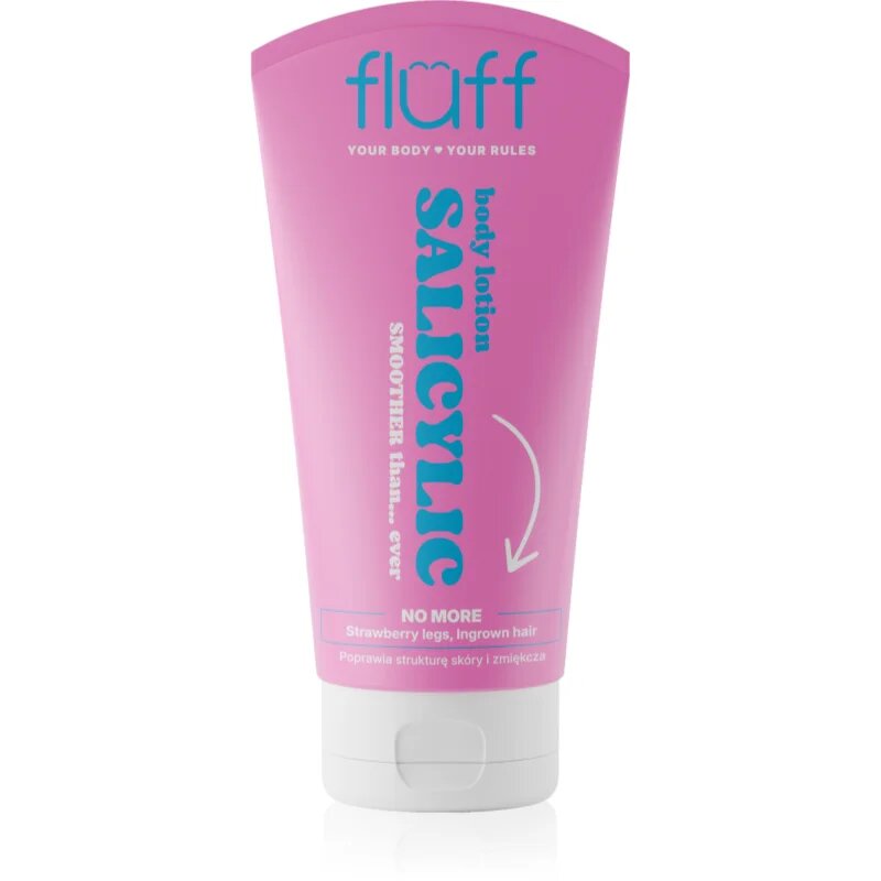 Fluff Salicylic Acid gladilni losjon za telo s salicilno kislino 150 ml