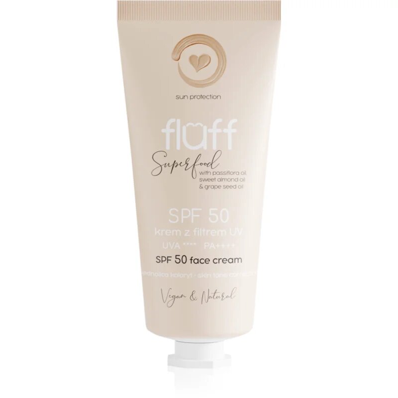 Fluff Superfood tonirana krema SPF 50 50 ml