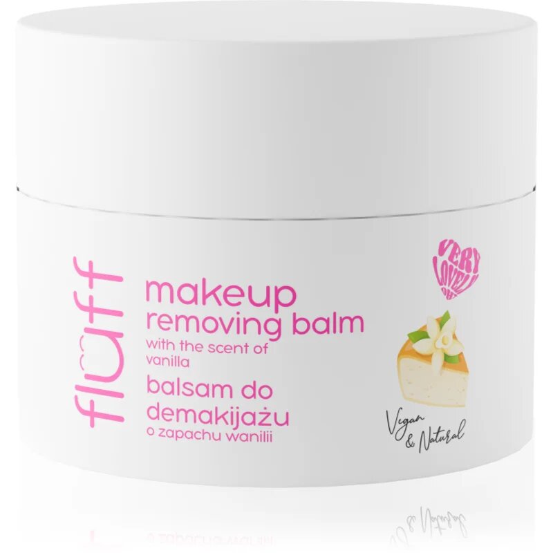 Fluff Vanilla čistilni balzam za odstranjevanje ličil 50 ml