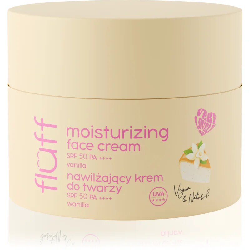 Fluff Vanilla vlažilna krema za obraz 50 ml