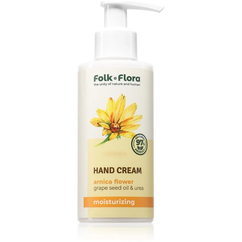 Folk & Flora Arnica Flower vlažilna krema za roke 150 ml
