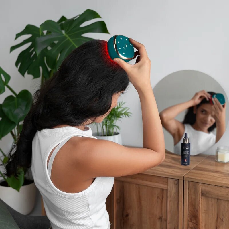 FOREO FAQ™ 301 masažna naprava za spodbujanje rasti las Blue Emerald 1 kos