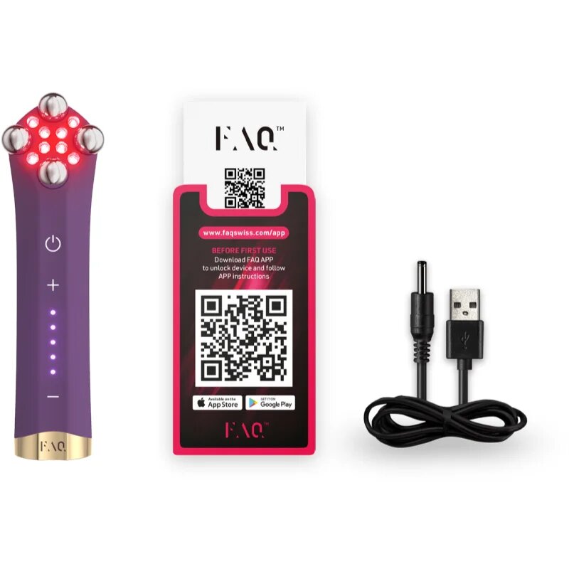 FOREO FAQ™ 401 dvojna mikrotokovna LED-naprava za toniranje 1 kos