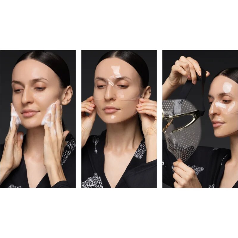 FOREO FAQ™ Glass Skin Collagen Face Mask hidrogel maska za gladitev kože in zmanjšanje vidnosti gub 5 kos
