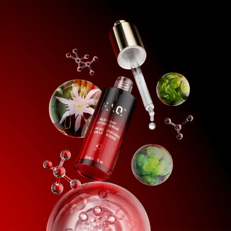 FOREO FAQ™ Red Light Peptide Serum serum za obraz za povečanje učinkov LED-terapije s peptidi 30 ml