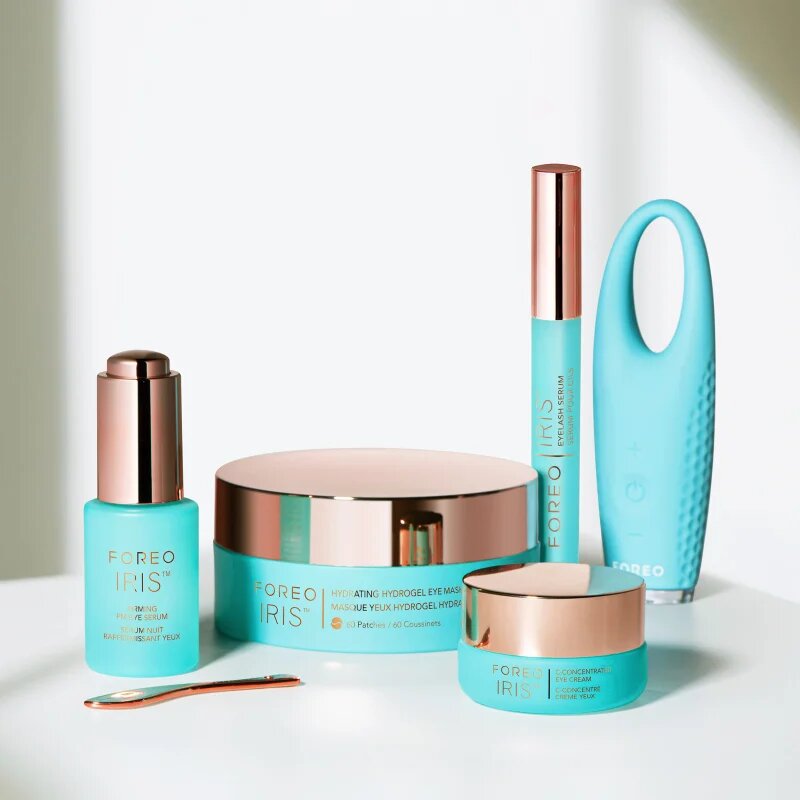 FOREO IRIS™ Hydrogel Eye Mask globinsko vlažilna maska za predel okoli oči 60x1 kos