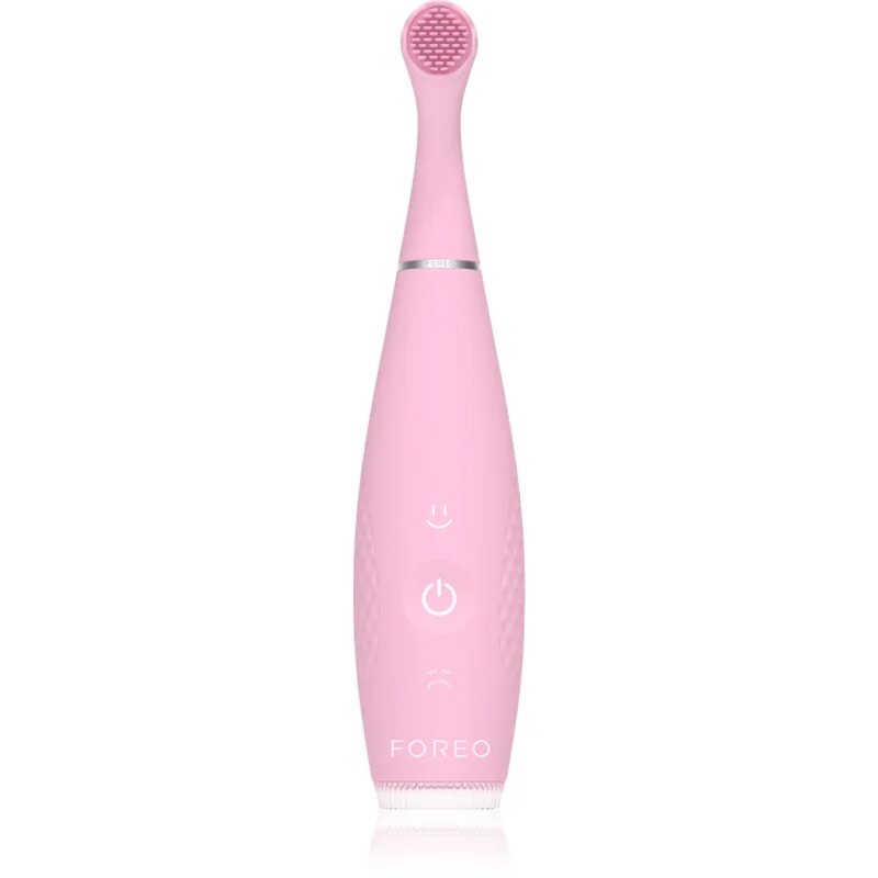 FOREO ISSA™ 4 Baby električna zobna ščetka za otroke od rojstva do 3 let Pearl Pink 1 kos