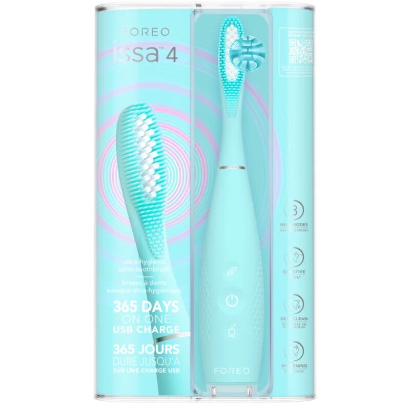 FOREO ISSA™ 4 električna zobna ščetka Arctic Blue 1 kos