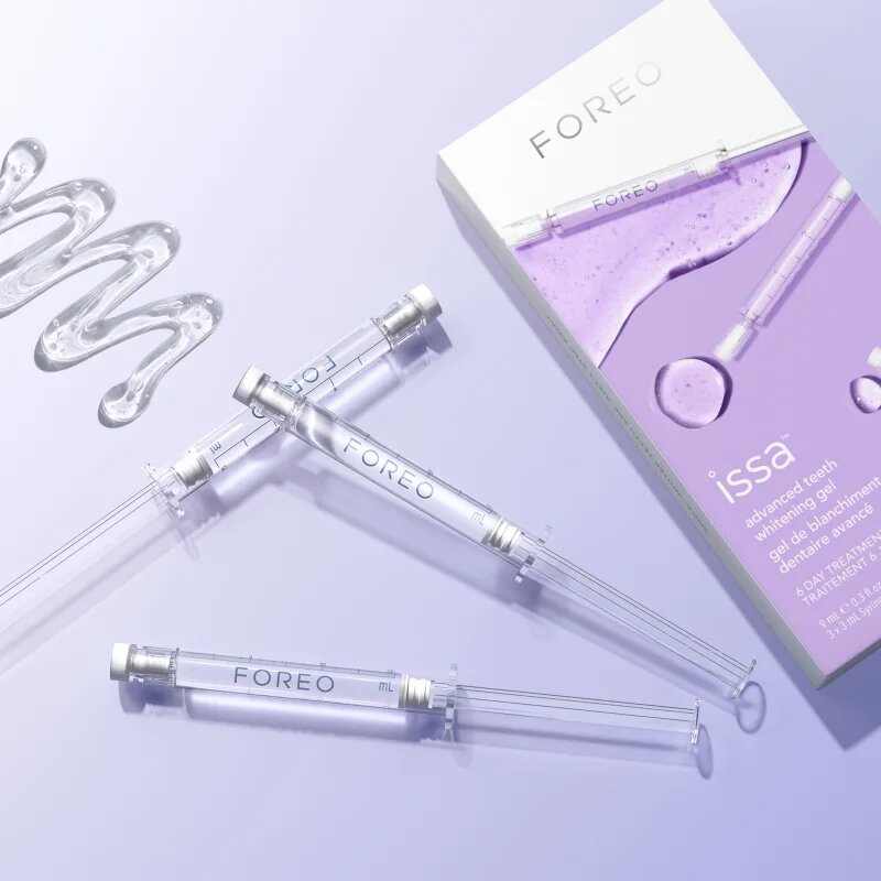 FOREO issa™ Advanced Teeth Whitening Gel belilni gel za zobe 3x3 ml