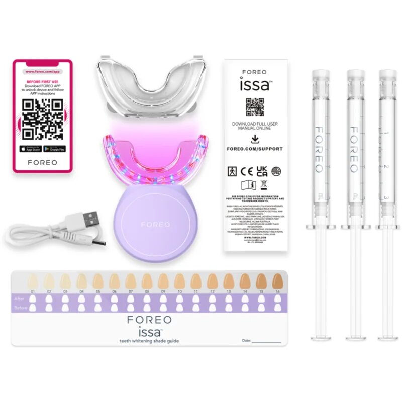 FOREO ISSA™ Teeth Whitening Set set za beljenje zob