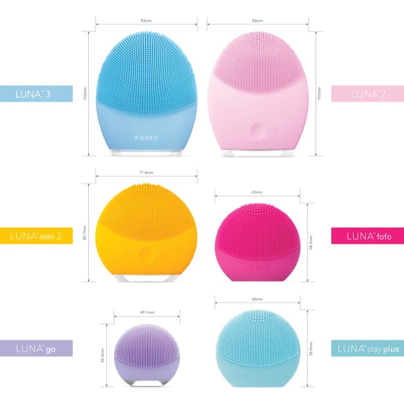 FOREO LUNA™ 3 čistilna sonična naprava proti gubam občutljiva koža 1 kos