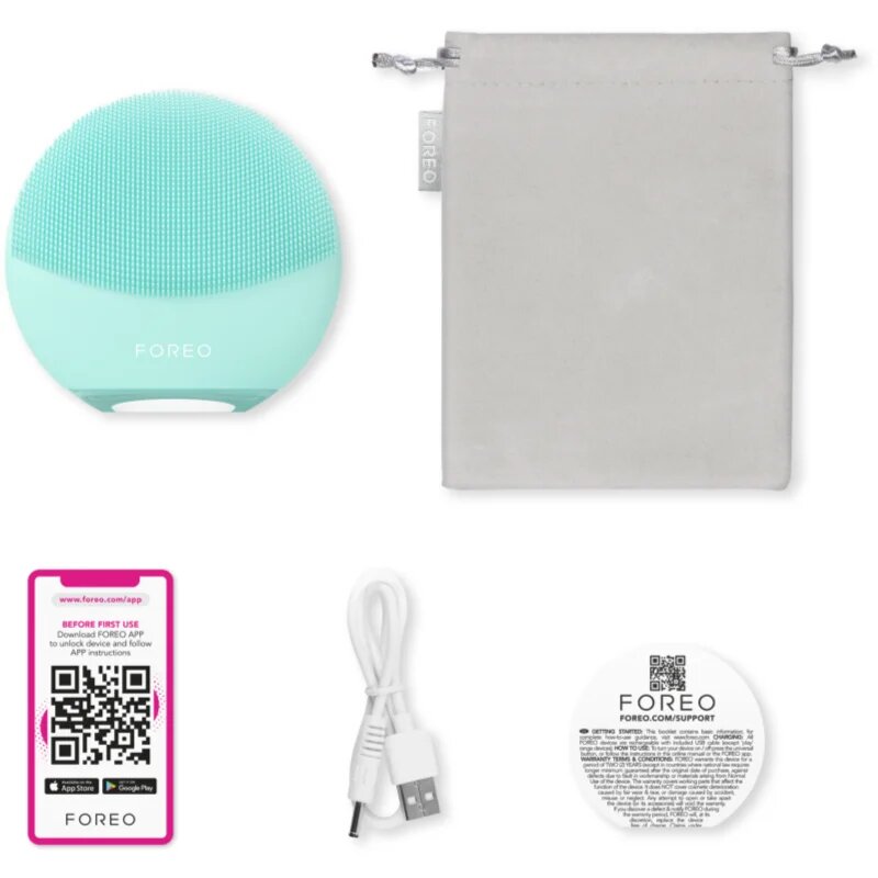 FOREO LUNA™4 Mini čistilna naprava za obraz Arctic Blue