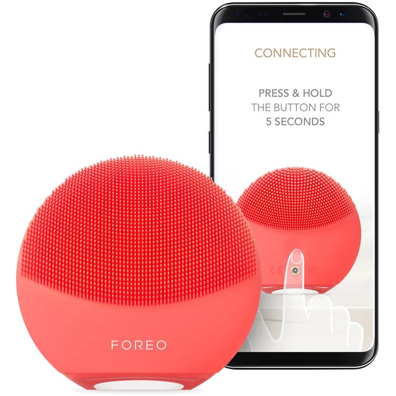 FOREO LUNA™4 Mini čistilna naprava za obraz Coral
