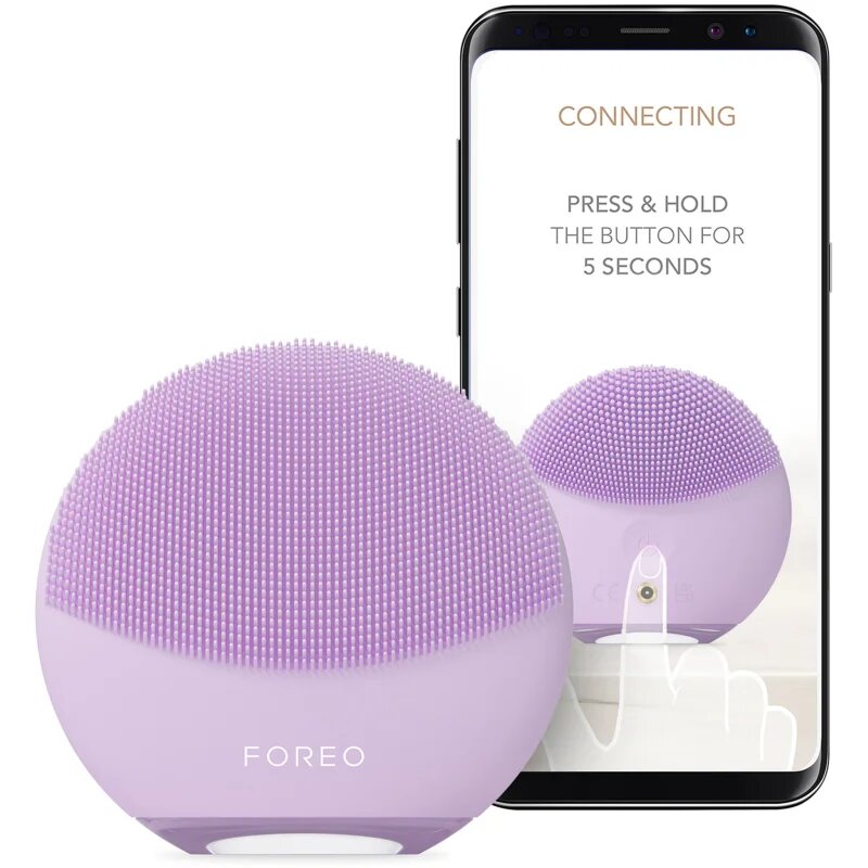 FOREO LUNA™4 Mini čistilna naprava za obraz Lavender