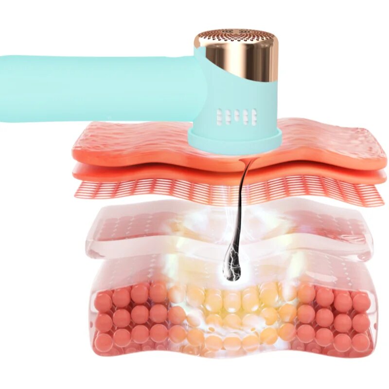 FOREO PEACH™ 2 Go IPL sistem ki preprečuje rast novih dlačic za ženske Arctic Blue 1 kos