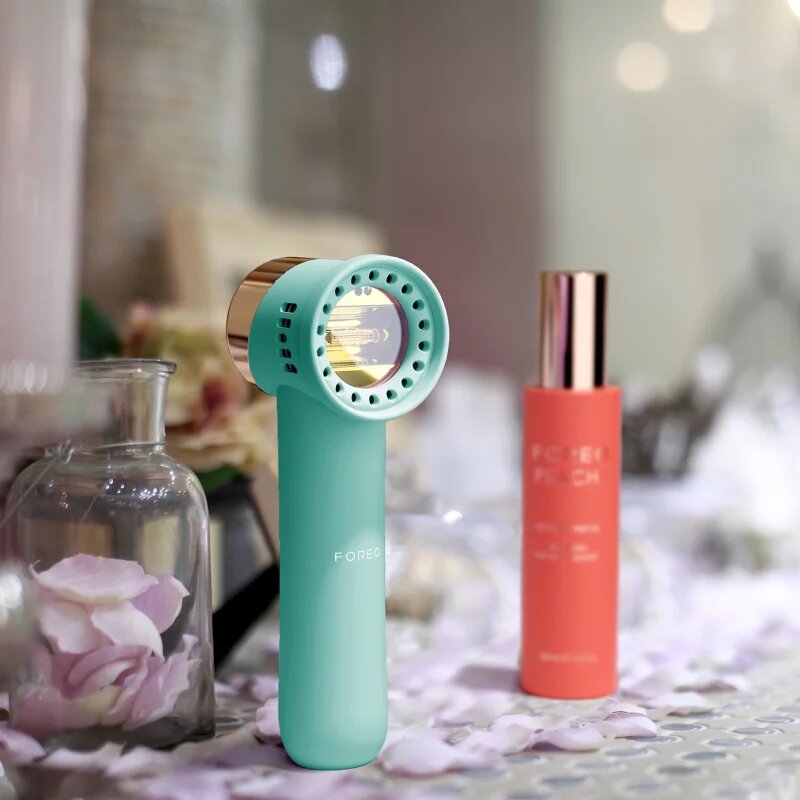 FOREO PEACH™ 2 Go IPL sistem ki preprečuje rast novih dlačic za ženske Arctic Blue 1 kos