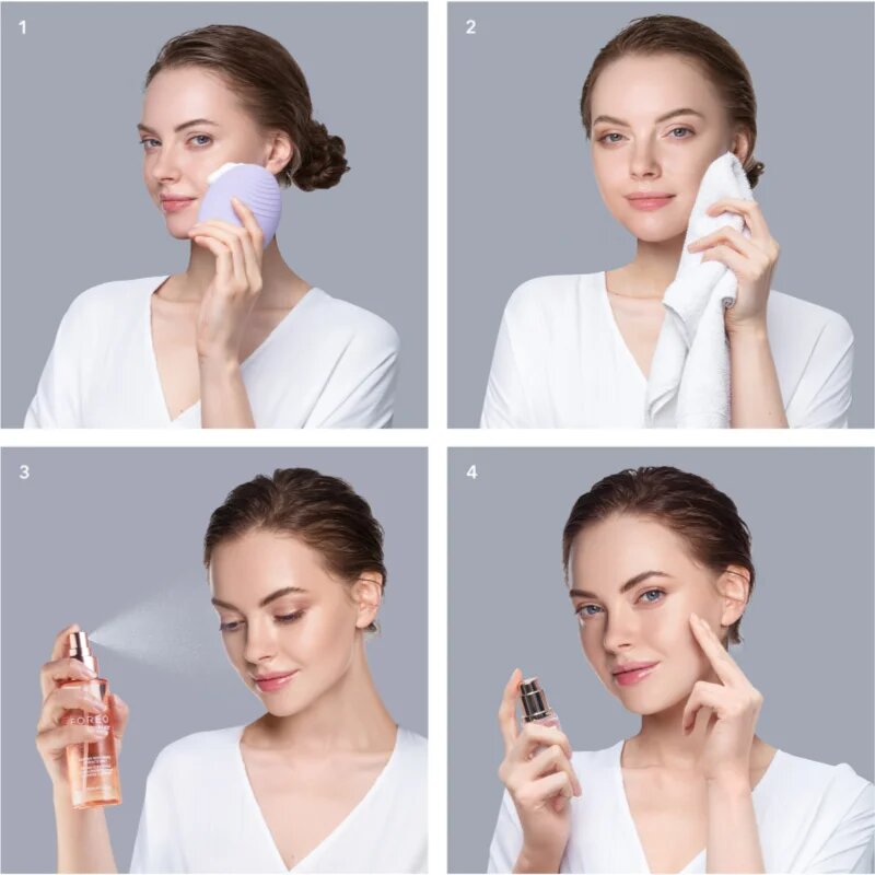 FOREO SUPERCHARGED Barrier Restoring Essence Mist esencialna meglica za obraz za obnovo kožne pregrade za obnovo kožne pregrade 110 ml