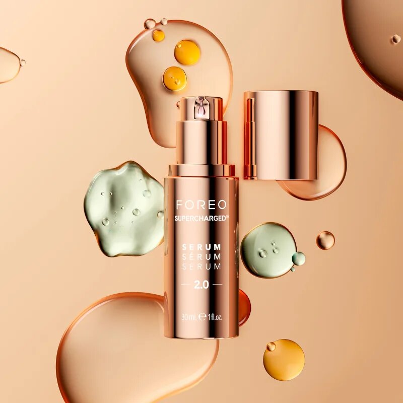 FOREO SUPERCHARGED Serum Serum Serum 2.0 serum za učvrstitev proti staranju kože 30 ml