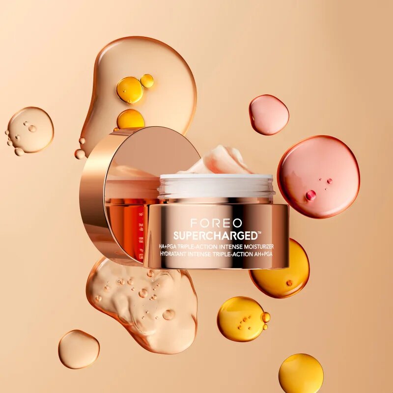 FOREO SUPERCHARGED Triple Action intenzivno vlažilna in mehčalna krema 50 ml