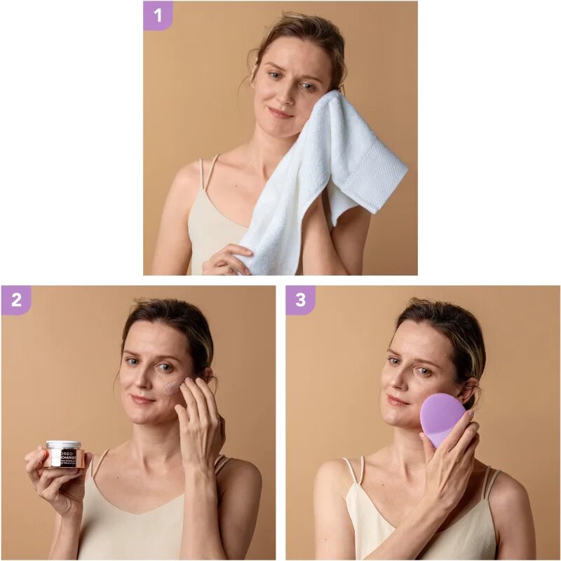 FOREO SUPERCHARGED Triple Action intenzivno vlažilna in mehčalna krema 50 ml