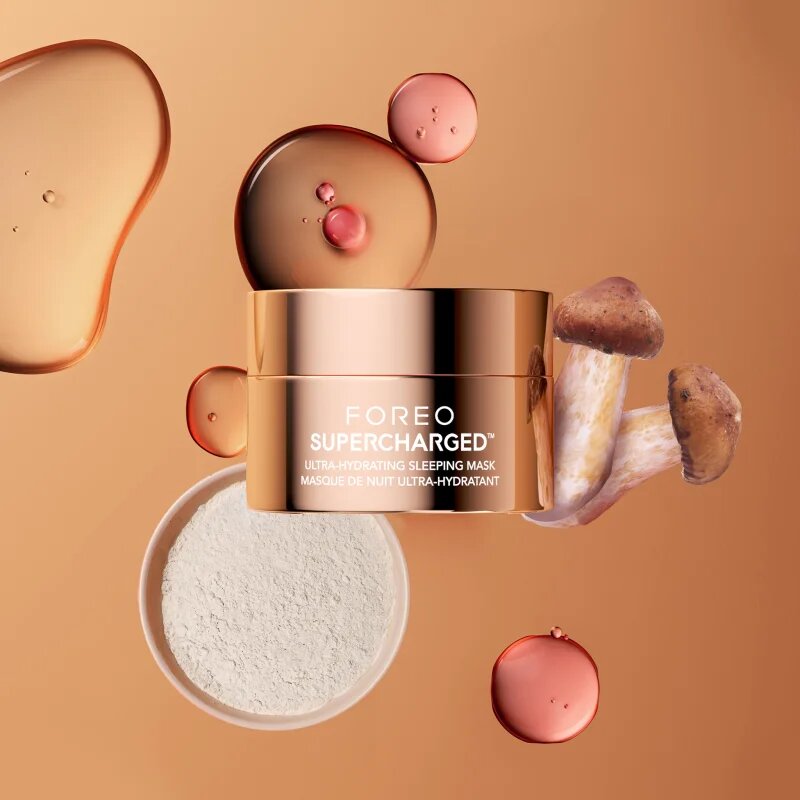 FOREO SUPERCHARGED Ultra Hydrating intenzivno vlažilna in hranilna maska za noč 75 ml