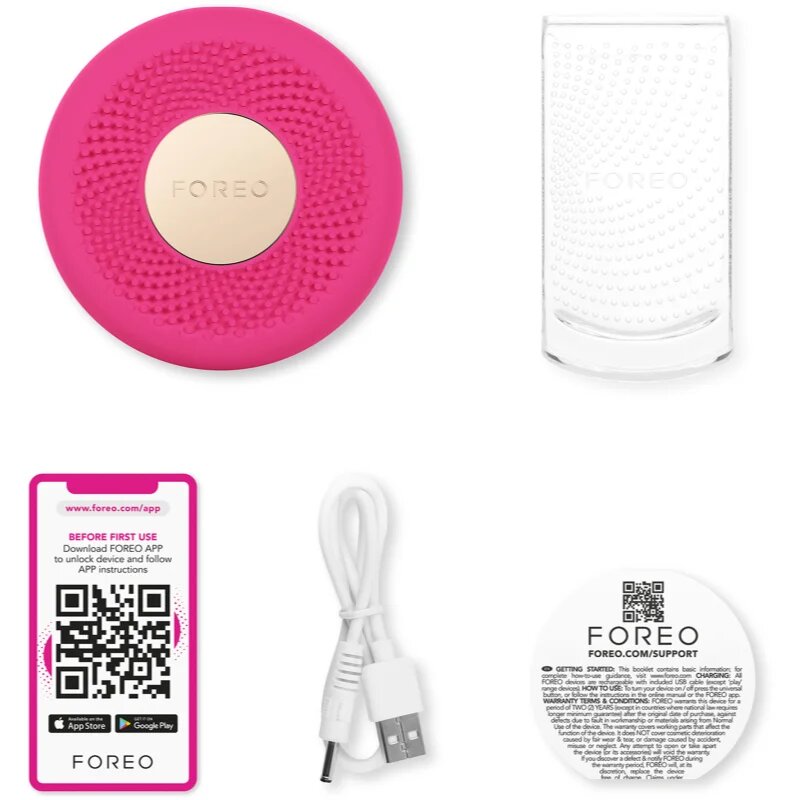 FOREO UFO™ 3 LED sonična naprava za pospešitev učinkov maske za obraz s svetlobo LED in NIR 1 kos