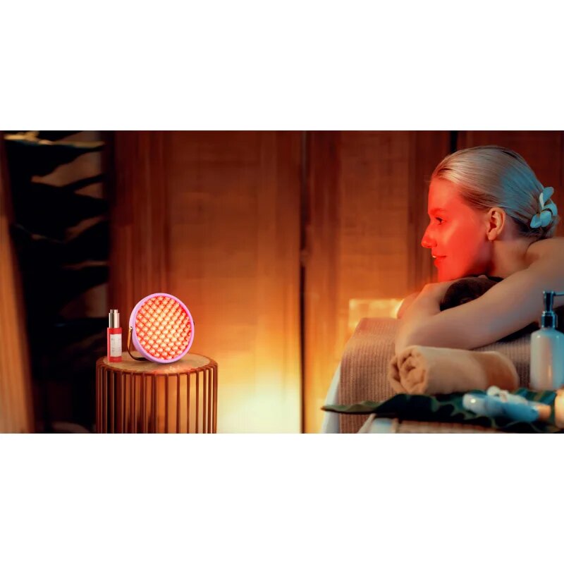 FOREO UFO™ Advanced LED Lighthouse Panel vgrajena svetlobna terapija LED Deep NIR NIR Red Blue & Amber LED Light Therapy 1 kos