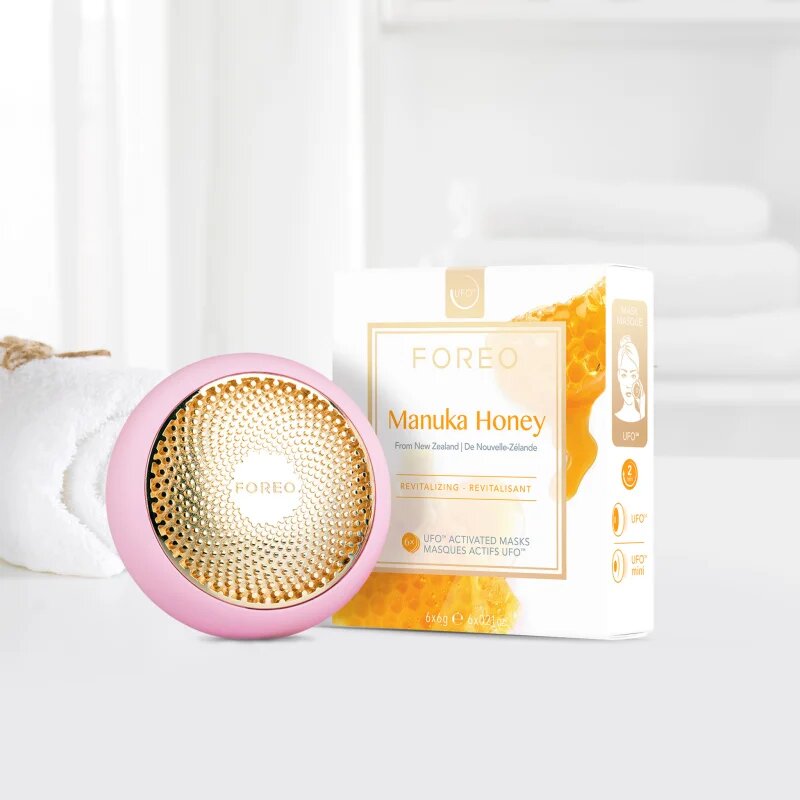 FOREO UFO™ Manuka Honey revitalizacijska maska 6 x 6 g