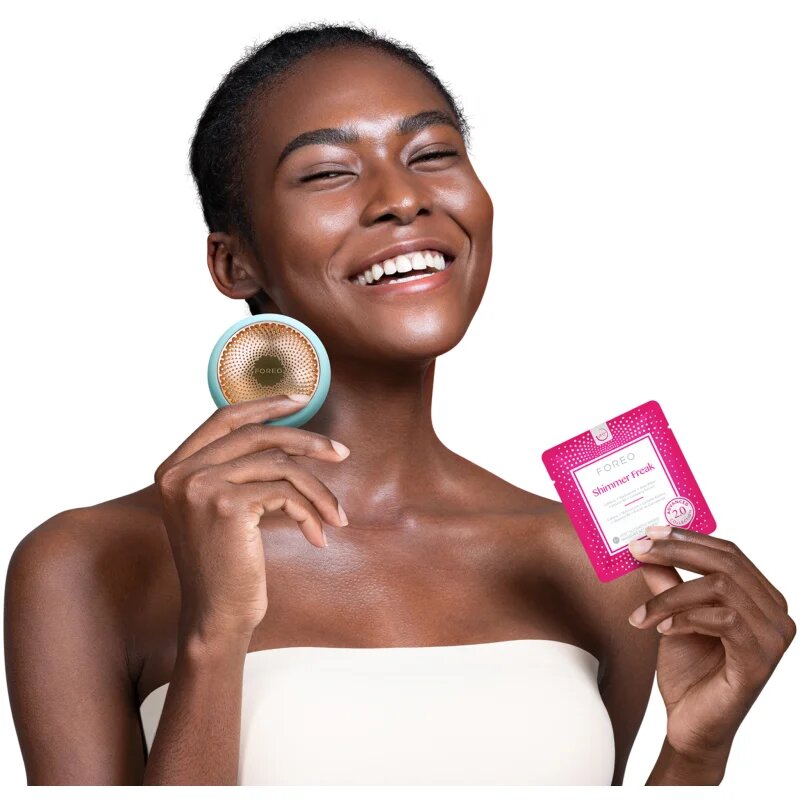 FOREO UFO™ Shimmer Freak maska za posvetlitev proti podočnjakom 6 kos