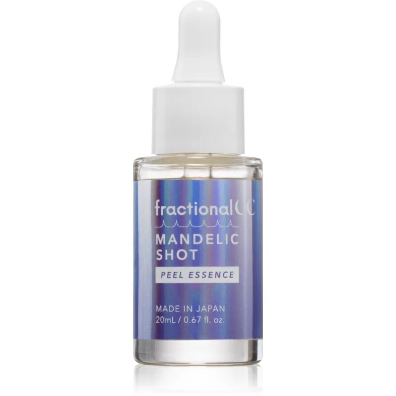 fractional CC Mandelic Shot Peel Essence eksfoliacijska esenca za posvetlitev in zgladitev kože 20 ml