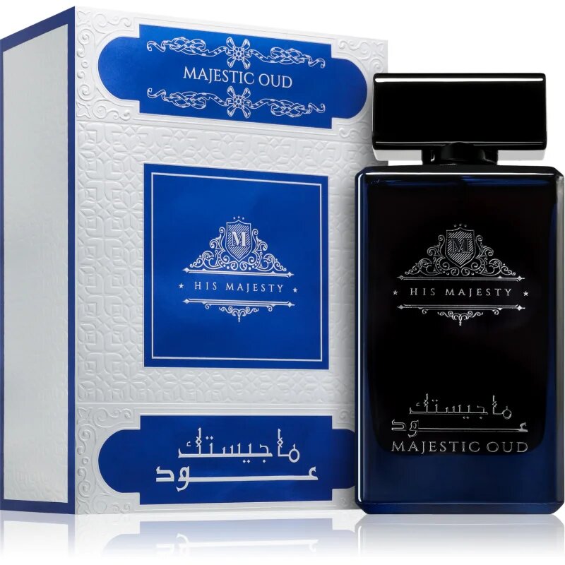 Fragrance World His Majesty Majestic Oud parfumska voda za moške 100 ml