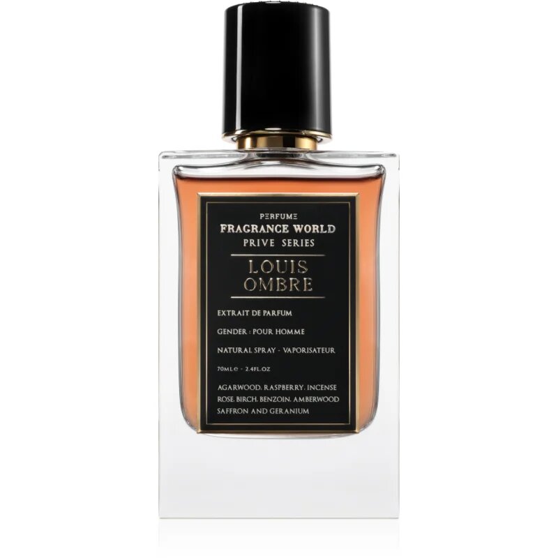 Fragrance World Prive Series Louis Ombre parfumska voda za moške 70 ml