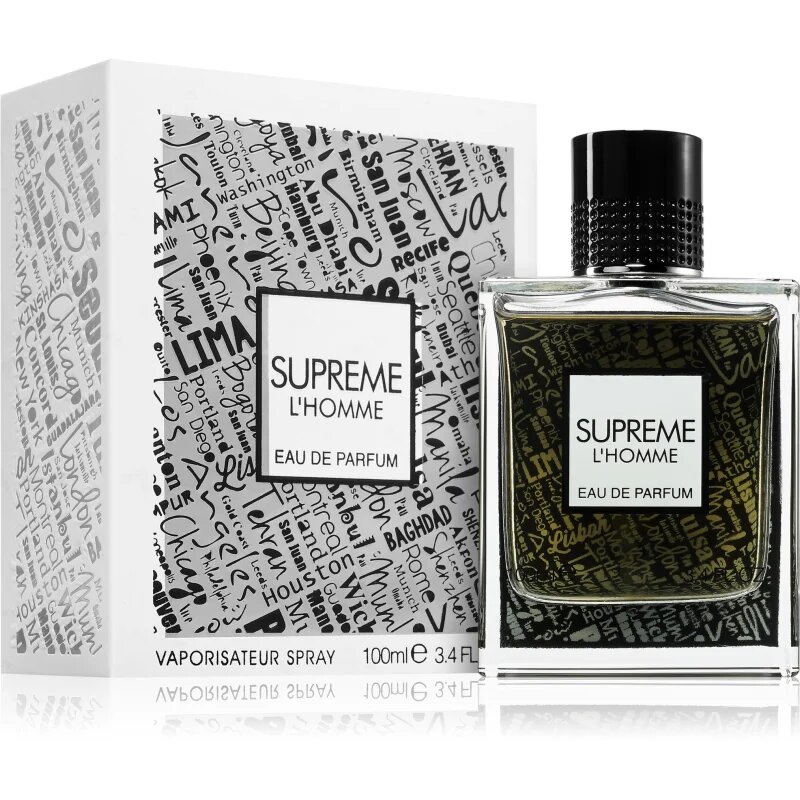 Fragrance World Supreme L'Homme parfumska voda za moške 100 ml