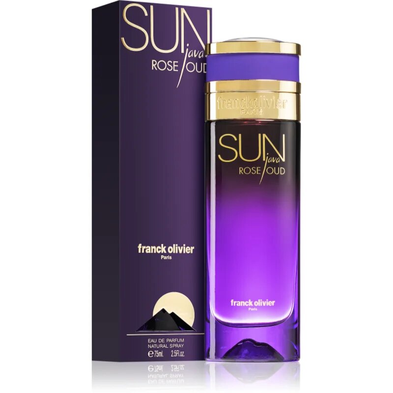 Franck Olivier Sun Java Rose Oud parfumska voda za ženske 75 ml
