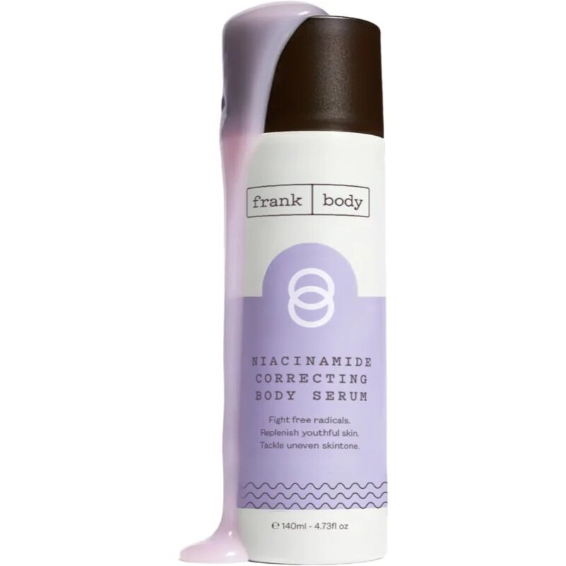 Frank Body Niacinamide Correcting Body Serum serum za telo z niacinamidom 140 ml