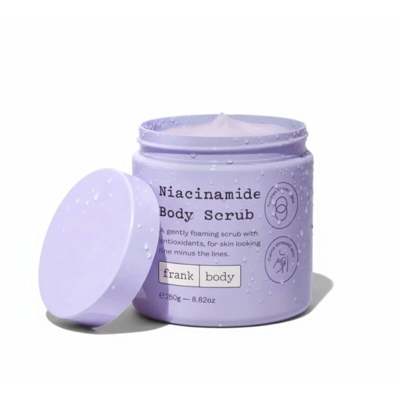 Frank Body Niacinamide piling za telo z niacinamidom 250 g
