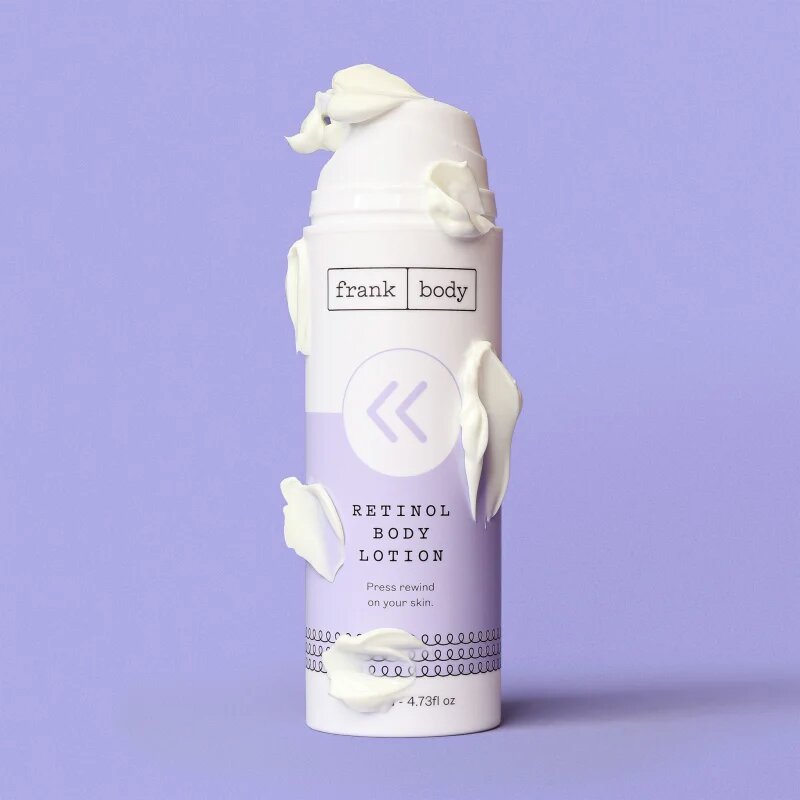Frank Body Retinol Body Lotion losjon za telo z retinolom 140 ml