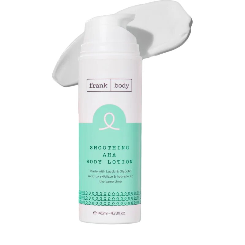 Frank Body Smoothing AHA nežno eksfoliacijsko mleko z AHA 140 ml