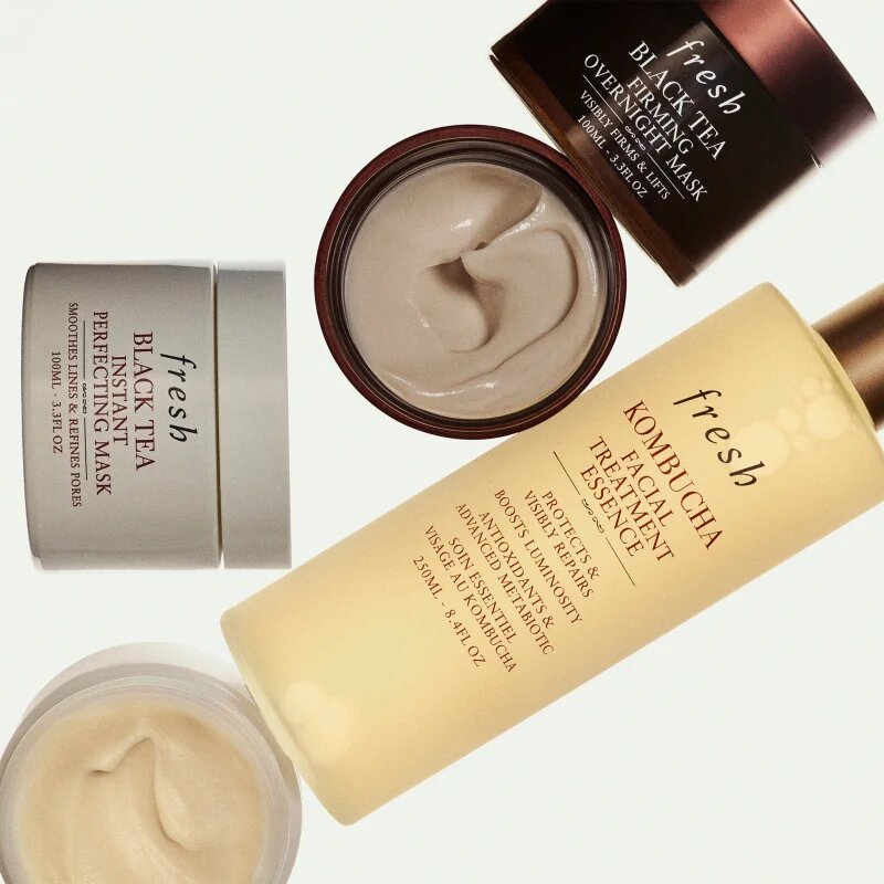 fresh Black Tea Firming Overnight Mask nočna maska za obraz proti staranju 30 ml