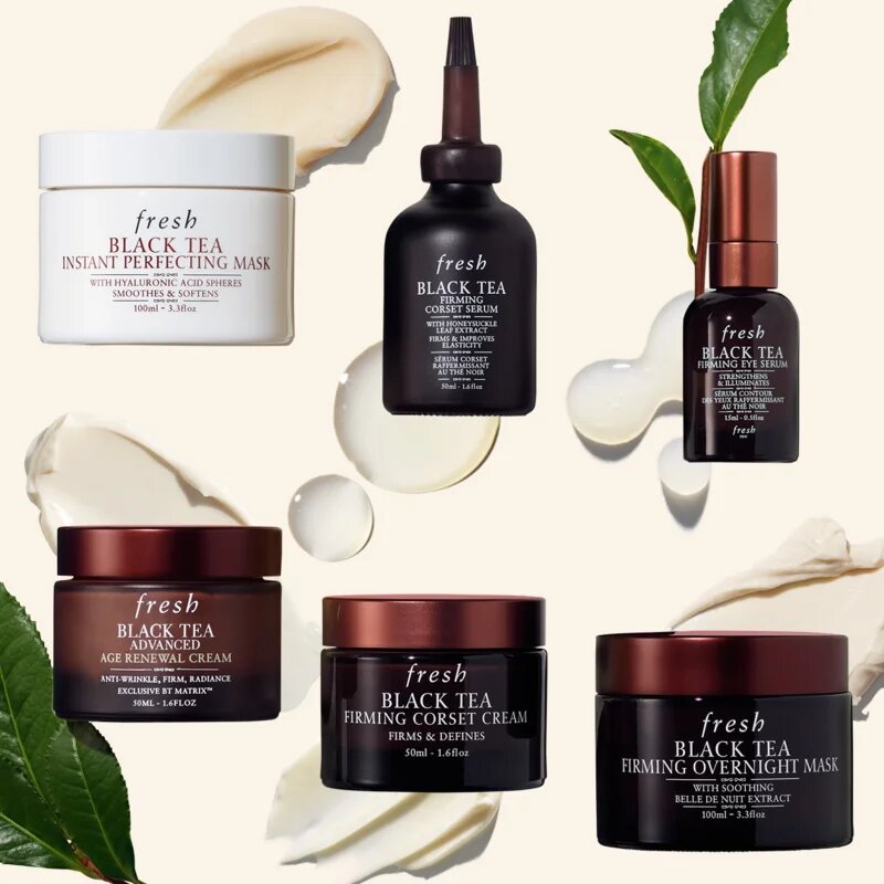 fresh Black Tea Instant Perfecting Mask intenzivna gladilna maska za obraz 100 ml