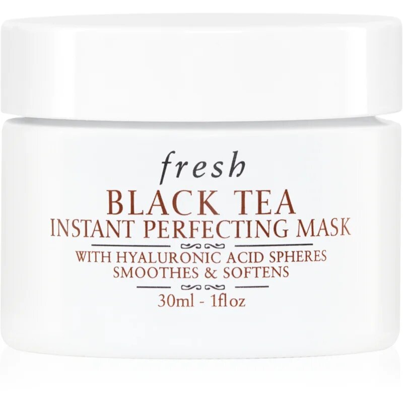 fresh Black Tea Instant Perfecting Mask intenzivna gladilna maska za obraz 30 ml