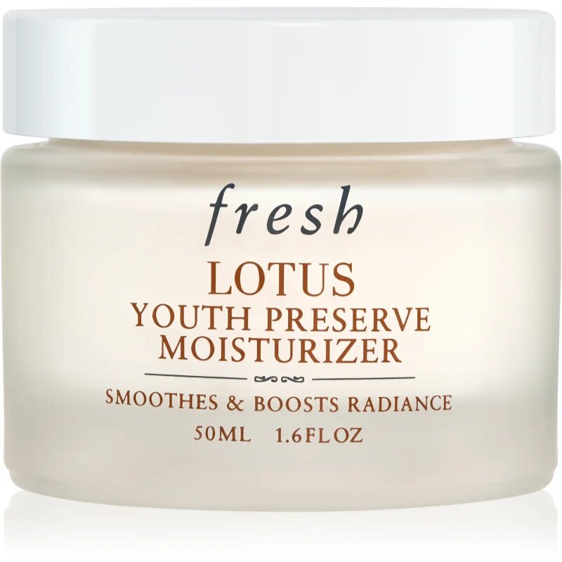 fresh Lotus Youth Preserve Moisturizer posvetlitvena vlažilna krema proti staranju 50 ml